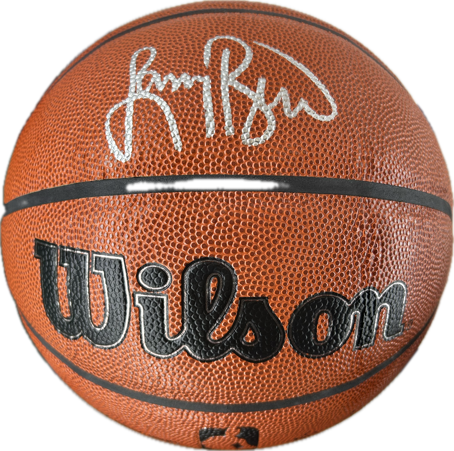 Larry Bird Autographed Authentic Series I/O Indoor/Outdoor Basketball Boston Celtics JSA COA SI