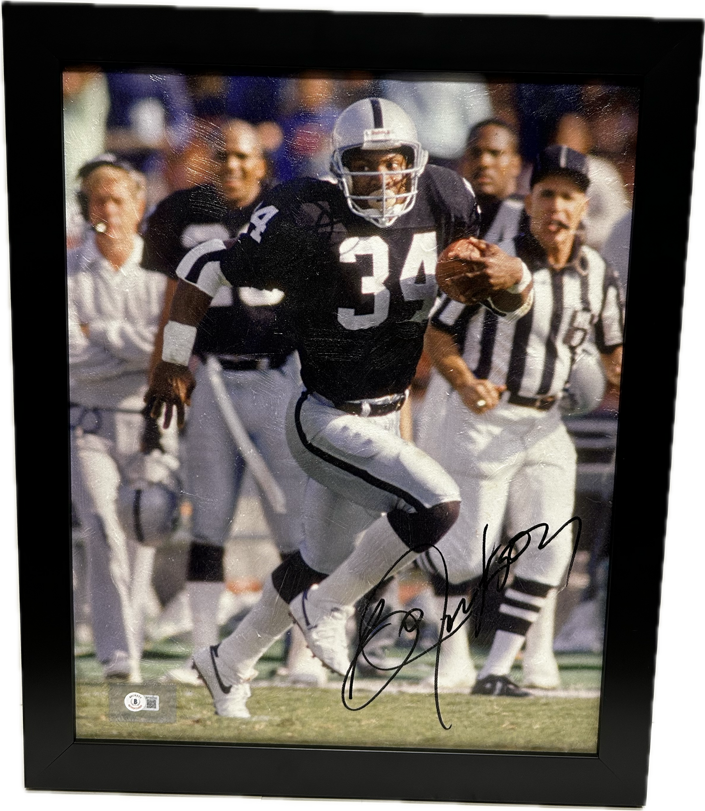 Bo Jackson Signed Canvas (FSP)