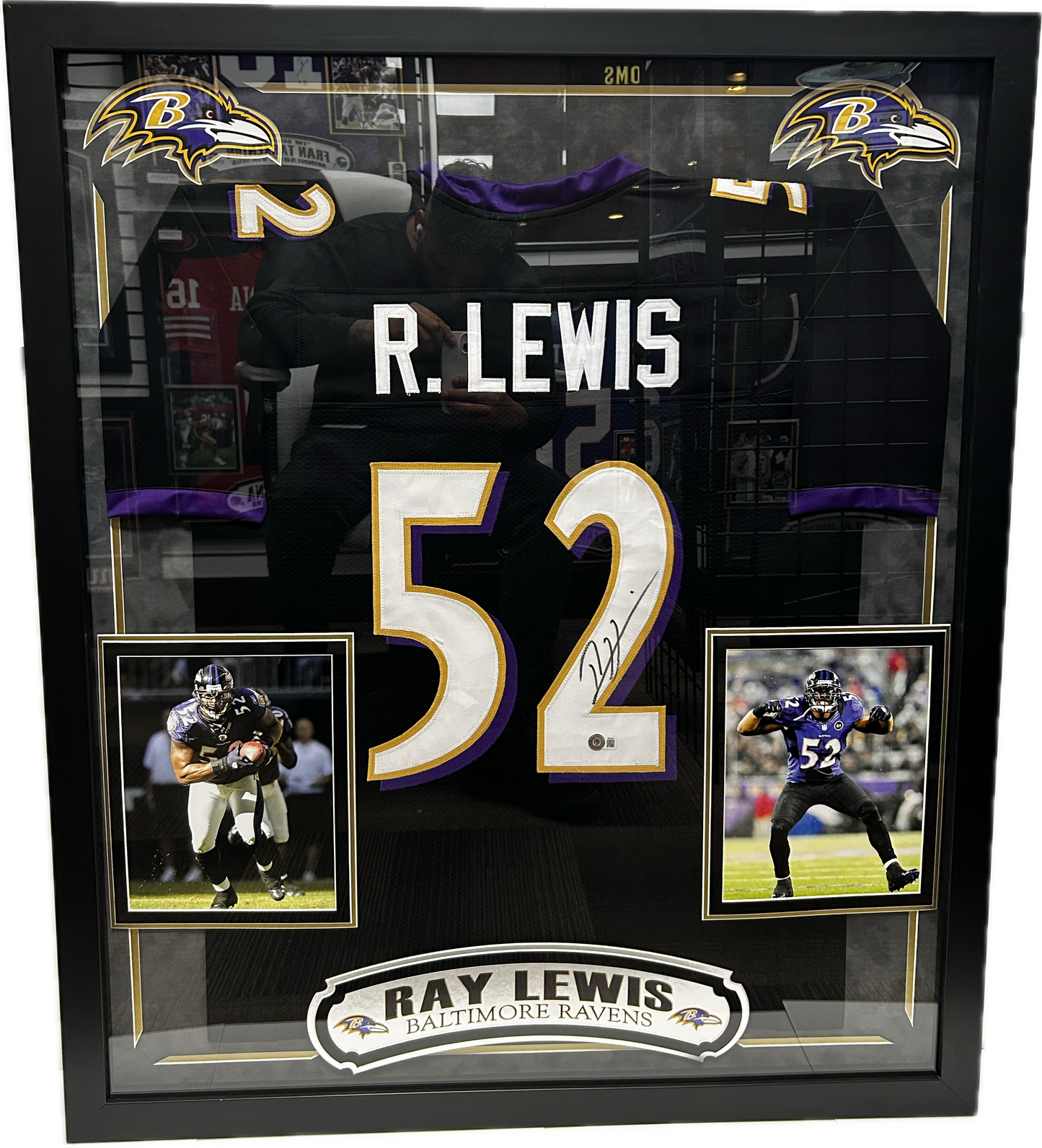 Ray Lewis Signed Jersey (FSJ)