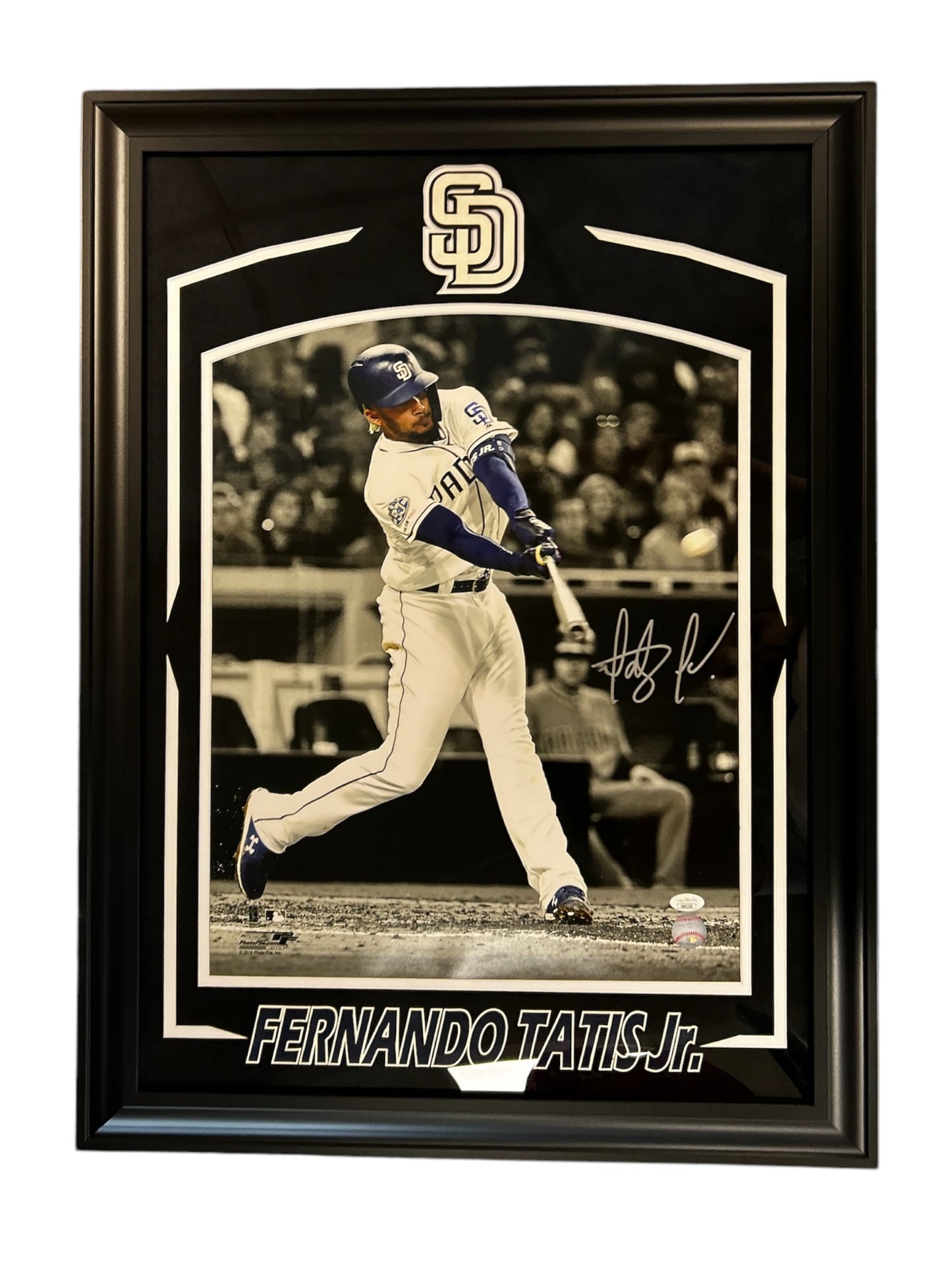 Tatis Jr, Fernando San Diego Padres Autographed 16x20 Framed Photo (FSP)