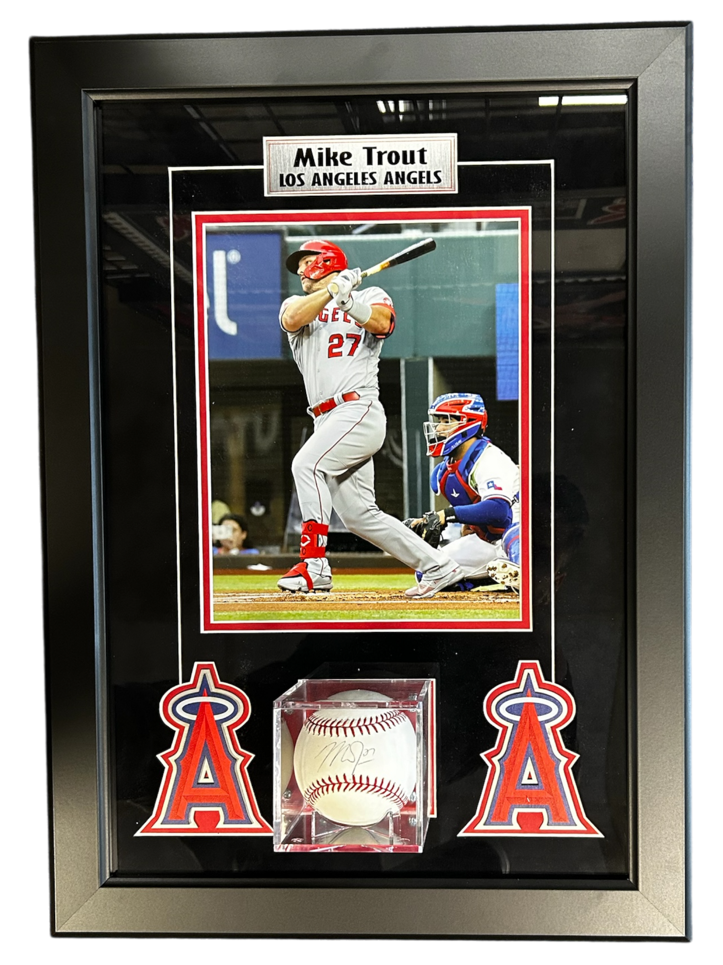 Mike Trout Autographed Official MLB Baseball Los Angeles Angels JSA #Y05686 (FSI)