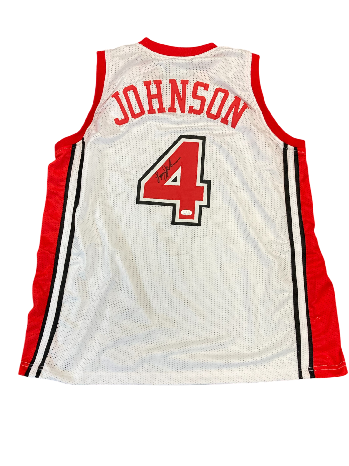Larry Johnson UNLV signed Jersey (SI)