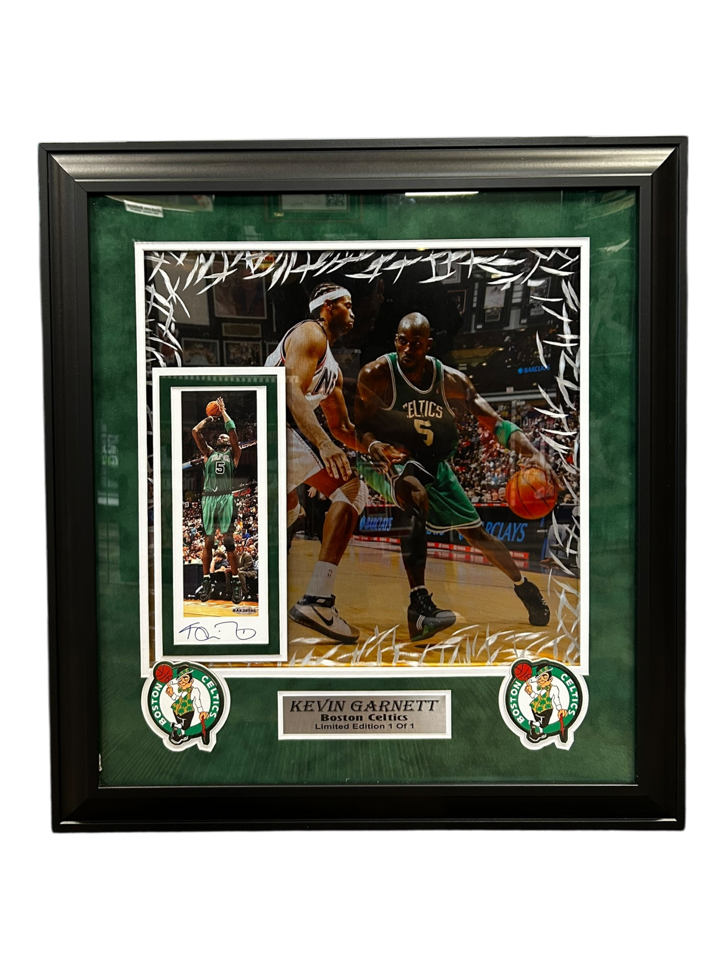 Kevin Garnett Auto On Metal 1 of 1 (FSP)