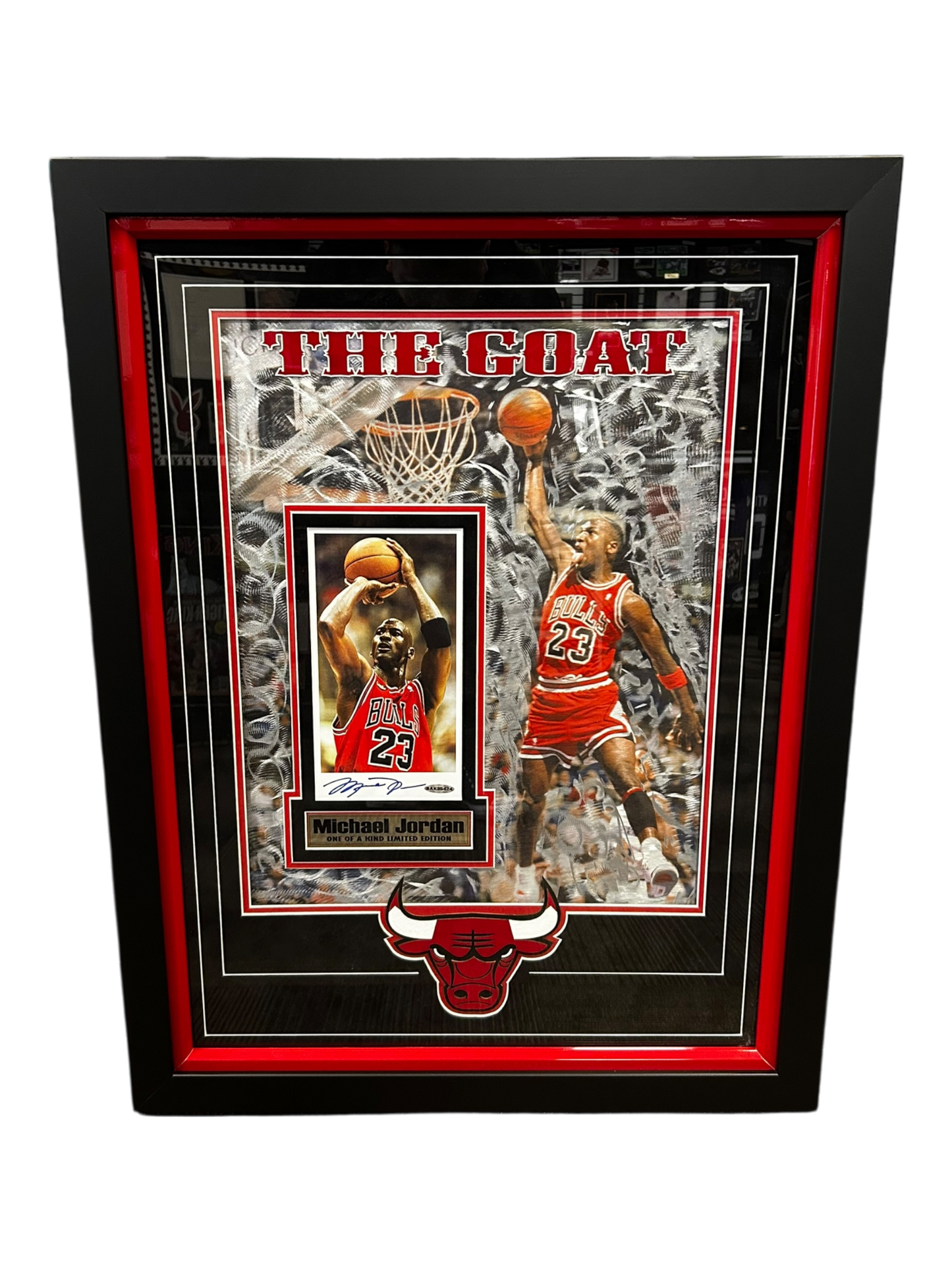 Michael Jordan Auto On Metal1 of 1 (FSP)