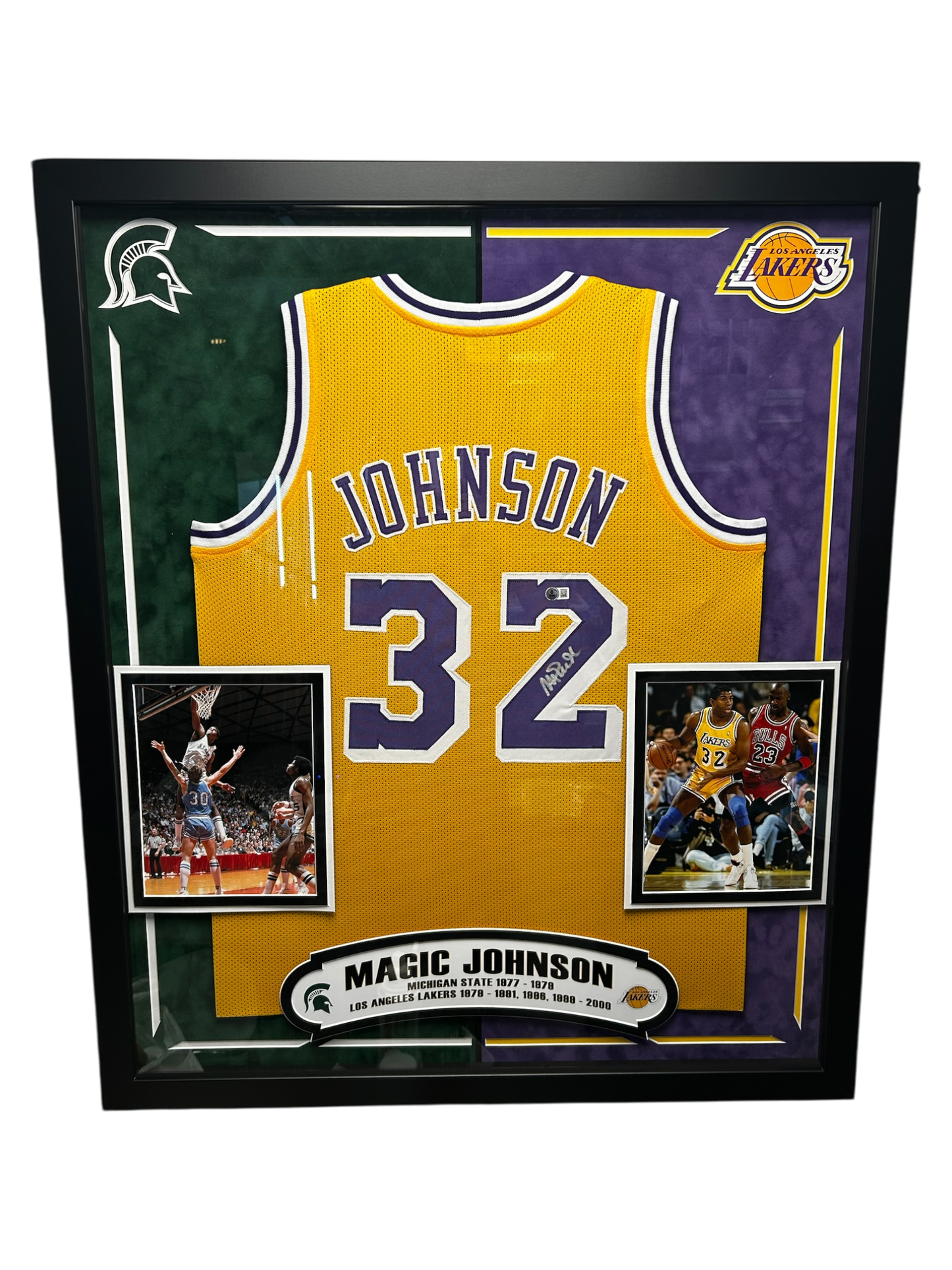 Johnson, Magic LOS ANGELES LAKERS SPARTANS SGN Jersey (FSJ)