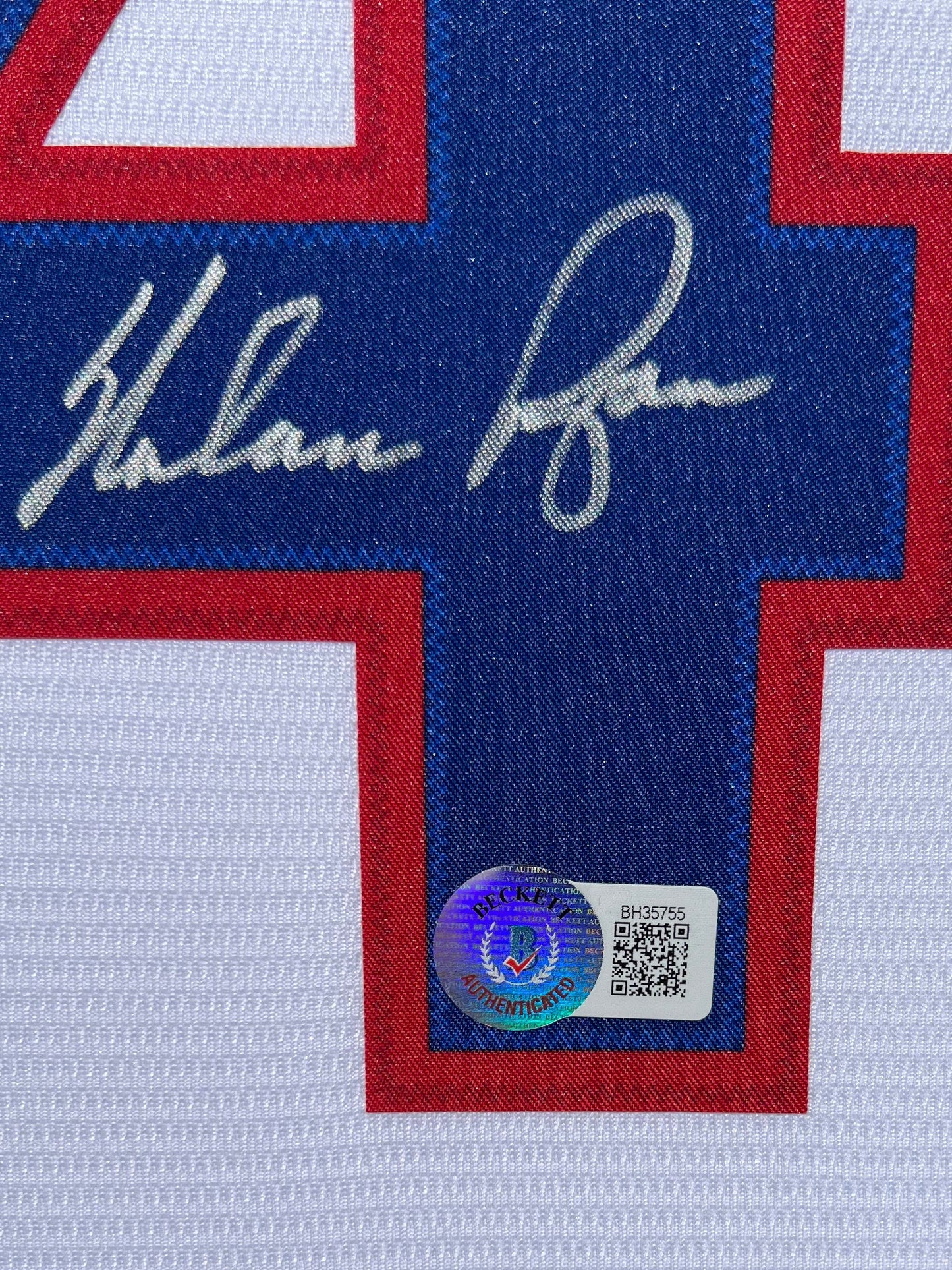 Nolan Ryan Signed Jersey (FSJ)