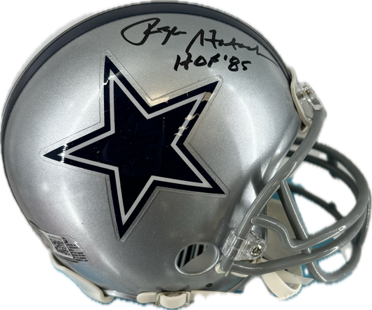 Roger Staubach Mini Helmet (SI)