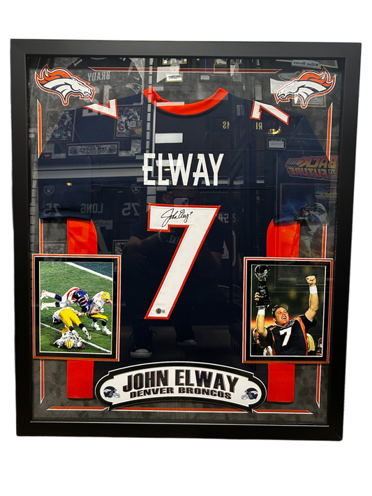 John Elway  Signed Jersey (FSJ)