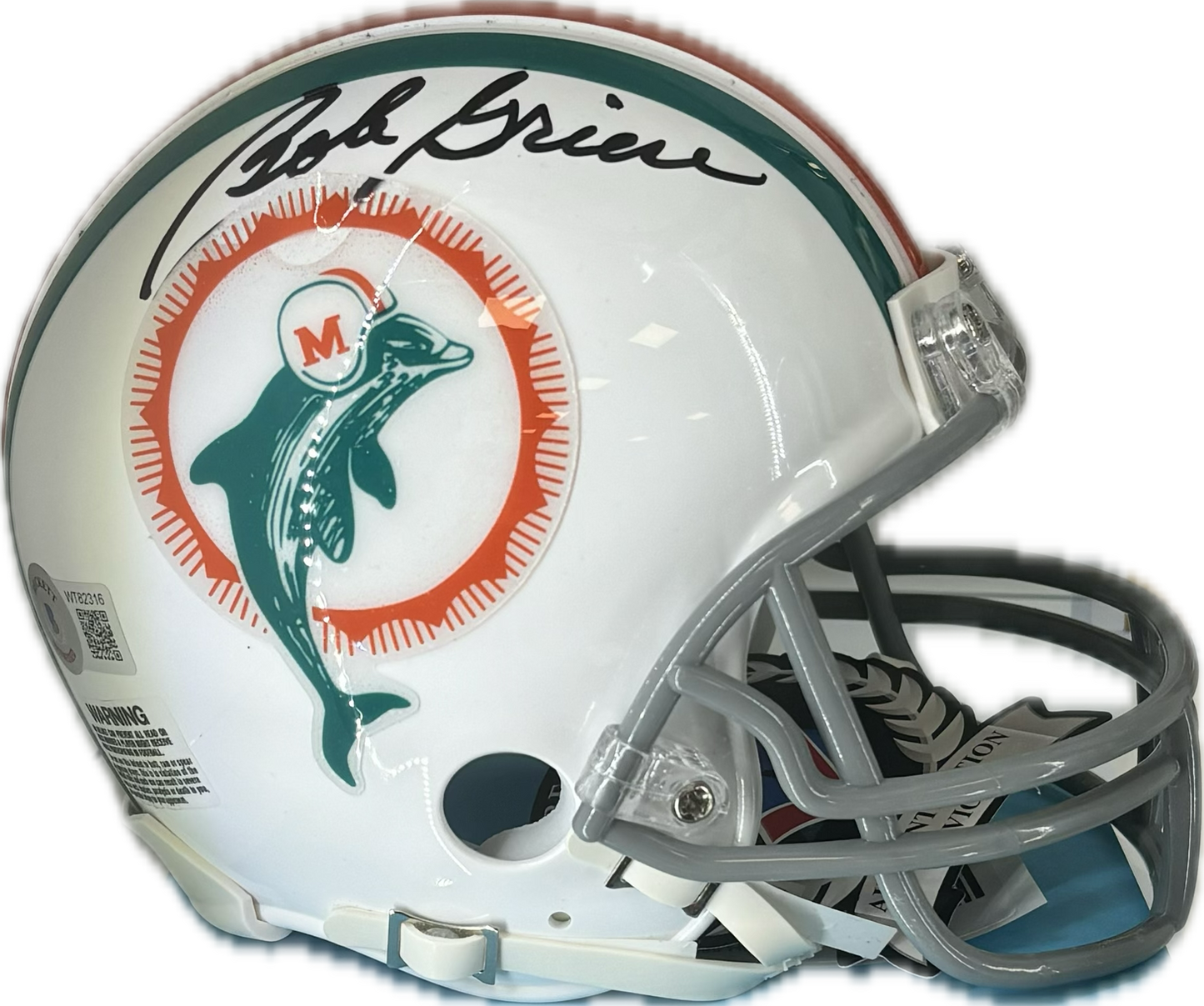 Bob Griese Mini Helmet (SI)