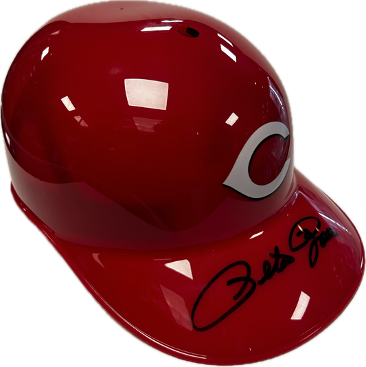 Pete Rose Autographed Cincinnati Reds Batting Helmet PR Holo COA (SI)