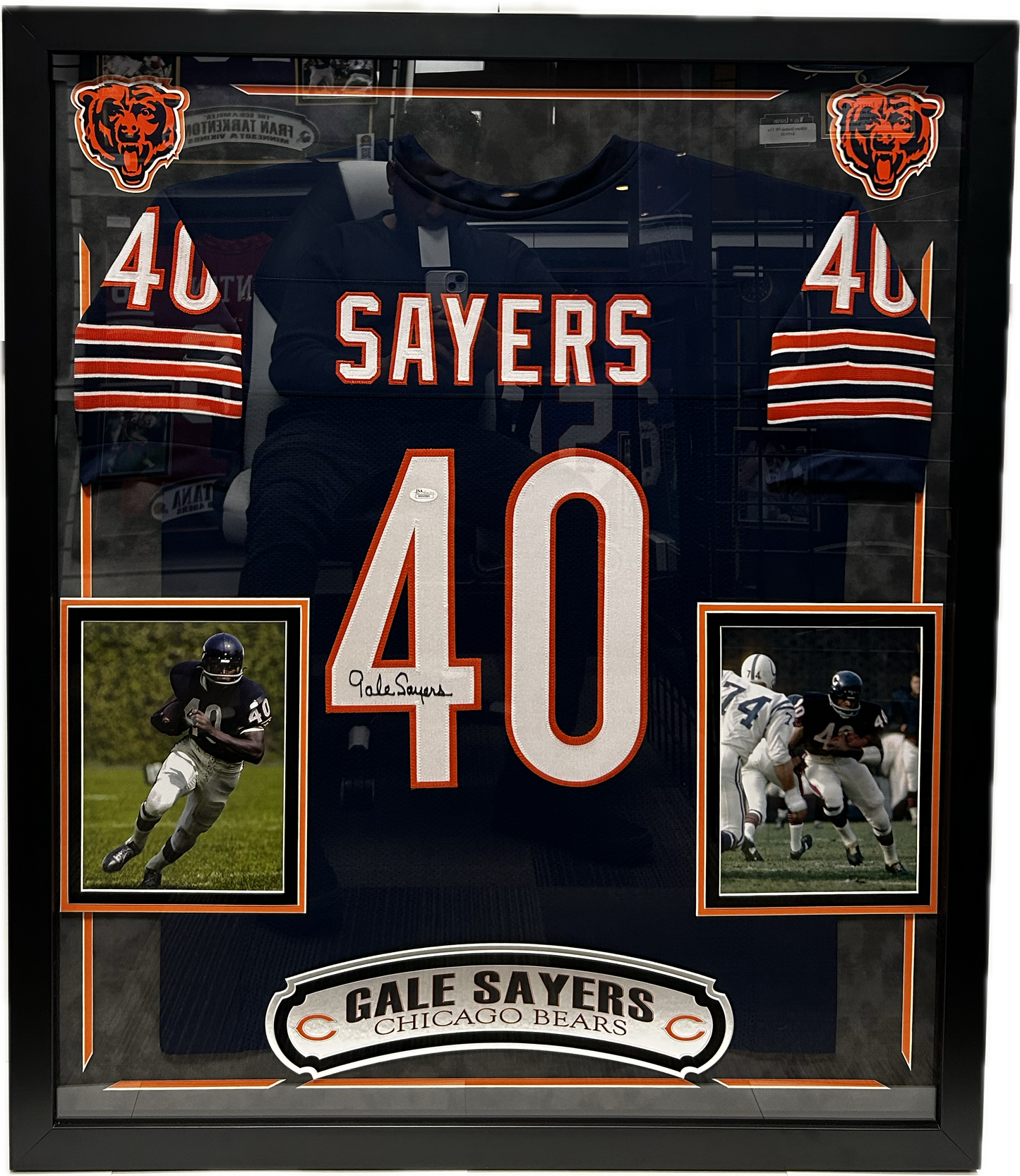 Gale Sayers signed Jersey (FSJ)