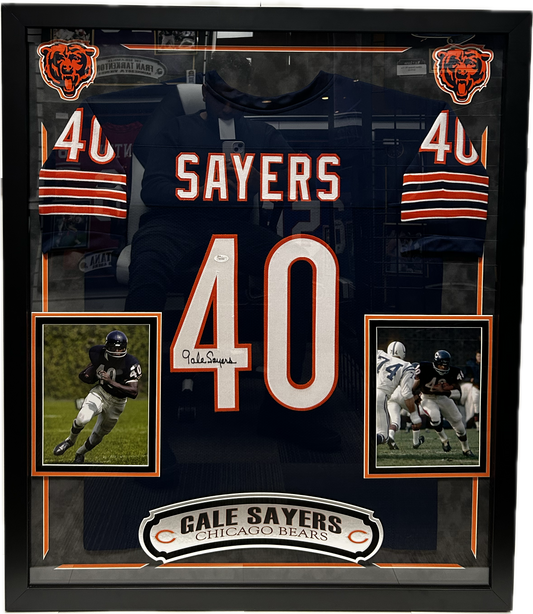Gale Sayers signed Jersey (FSJ)
