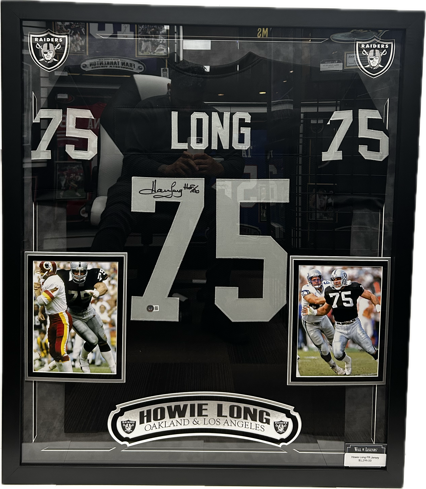 Howie Long  Signed Jersey (FSJ)