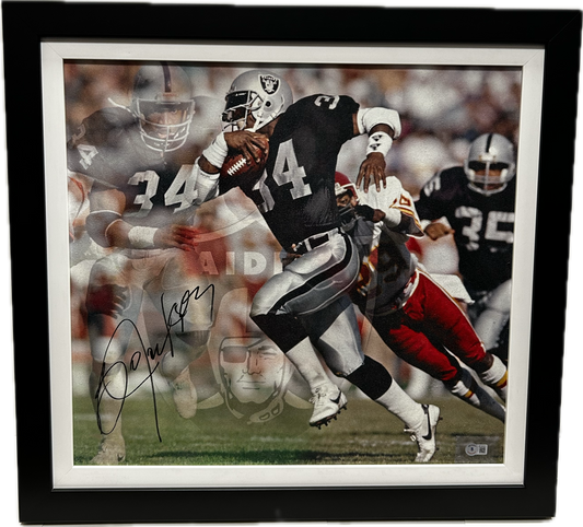 Bo Jackson Signed Canvas (FSP)
