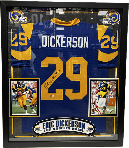 Eric Dickerson  Signed Jersey (FSJ)