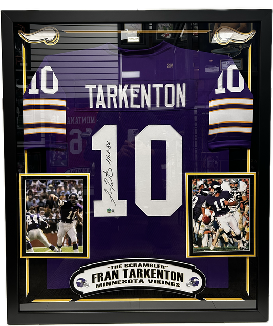 Fran Tarkenton  Signed Jersey (FSJ)