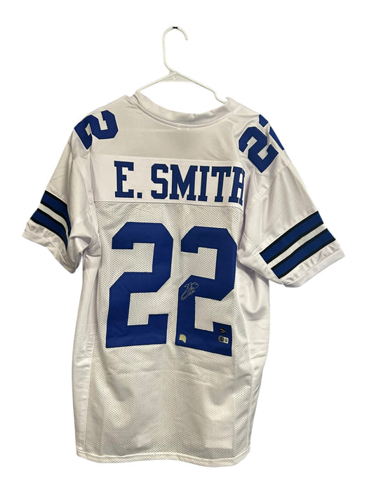 Emmitt Smith signed Jersey (SI)