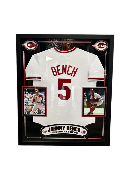 Johnny Bench Signed Jersey (FSJ)