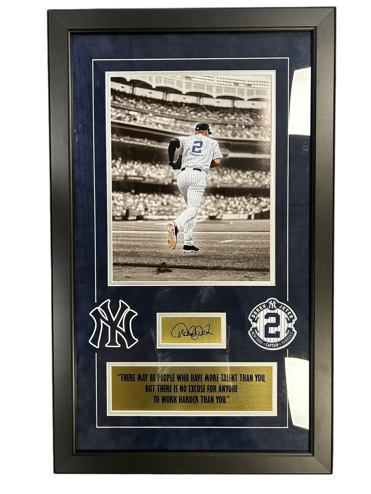 Derek Jeter Suede UNS 16x28 (FAC)