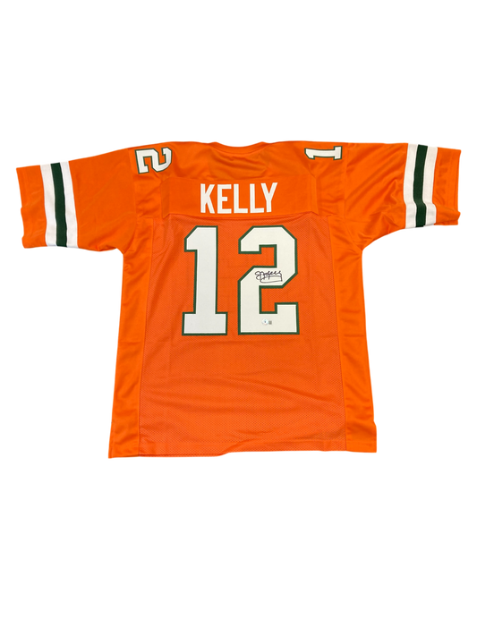 Jim Kelly Univ. Miami Jersey (SI)
