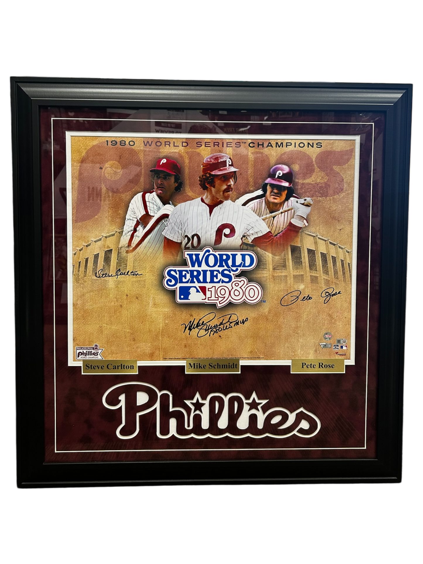 1980 World Series Phillies, Steve Carlton, Mike Schmidt, Pete Rose (FSP)