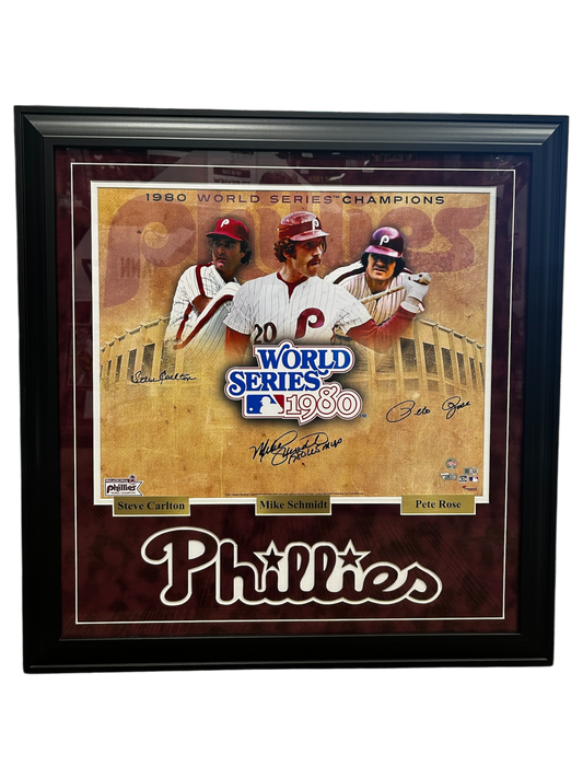 1980 World Series Phillies, Steve Carlton, Mike Schmidt, Pete Rose (FSP)