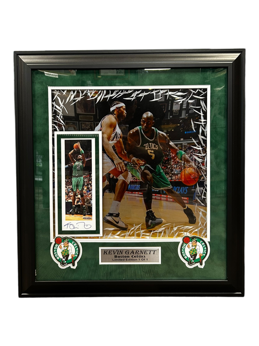 Kevin Garnett Auto On Metal 1 of 1  (FSP)