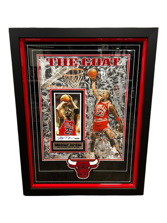 Michael Jordan Auto On Metal1 of 1 (FSP)