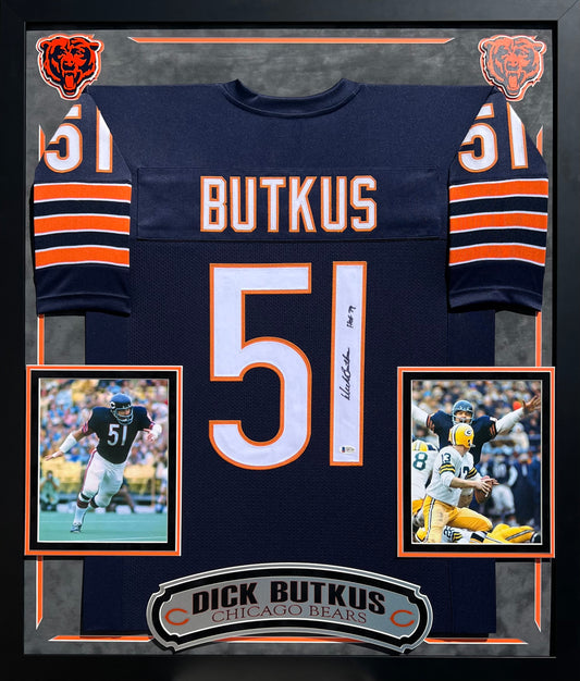 Dick Butkus signed Jersey (FSJ)